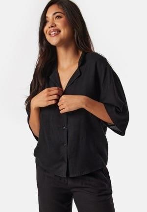 VILA Vipricil S/S shirt Black 34