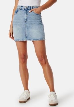 VERO MODA Vmtessa High Rise short denim skirt Light Blue Denim S