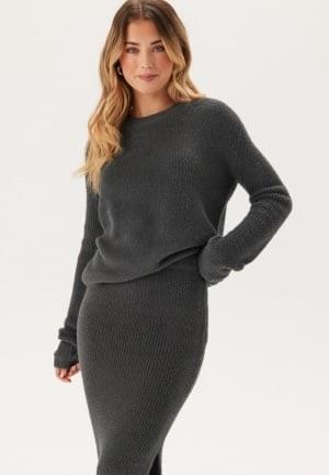 VERO MODA Vmpuff Ls O-neck Pullover Boo Asphalt L