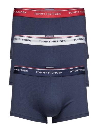 3P Lr Trunk Boxershorts Blue Tommy Hilfiger