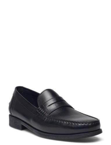 U New Damon Loafers Flade Sko Black GEOX