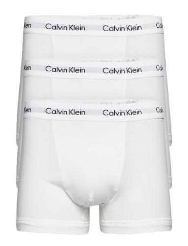 Trunk 3Pk Boxershorts White Calvin Klein