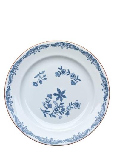 Ostindia Plate Home Tableware Plates Blue Rörstrand
