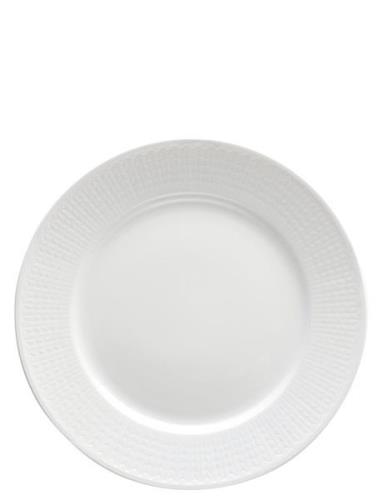 Swedish Grace Plate 27Cm Home Tableware Plates White Rörstrand