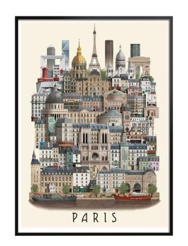 Paris Small Poster Home Decoration Posters & Frames Posters Cities & M...