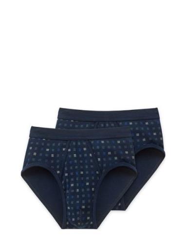 Sportsbrief Underbukser Y-front Briefs Navy Schiesser