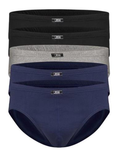 Jbs 5-Pack Mini Slip Gots Underbukser Y-front Briefs Blue JBS