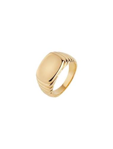 Shore Ring Ring Smykker Gold Maria Black