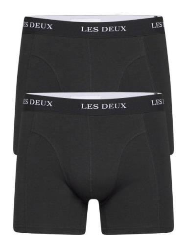 Warren 2-Pack Boxers Boxershorts Black Les Deux