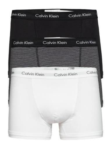 3P Trunk Boxershorts White Calvin Klein