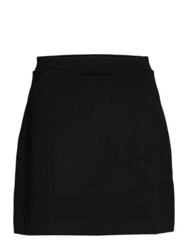 Elise Mini Skirt Kort Nederdel Black Residus