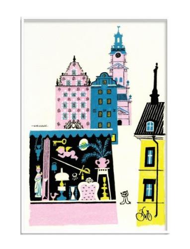 Stockholm Old Town Home Decoration Posters & Frames Posters Cities & M...