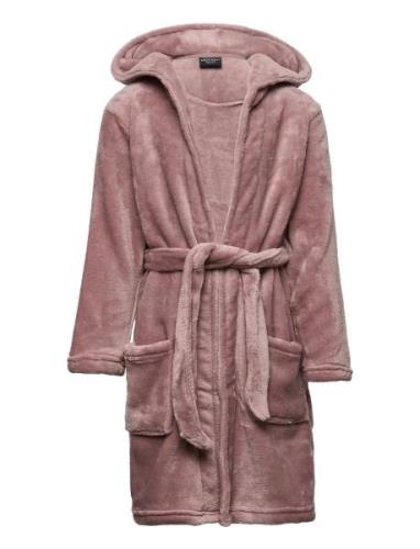 Decoy Girls Recycled Robe Morgenkåbe Badekåbe Pink Decoy