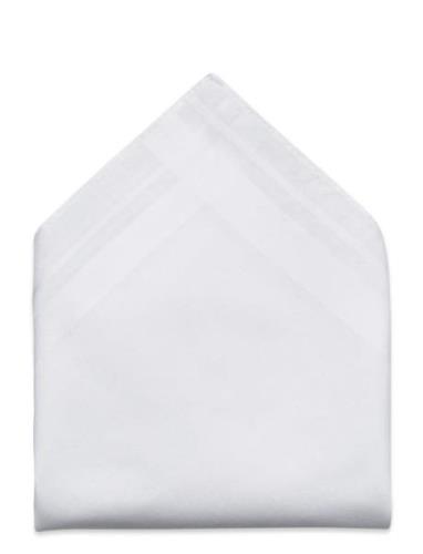 Handkerchief 1-Pack Brystlommetørklæde White Amanda Christensen