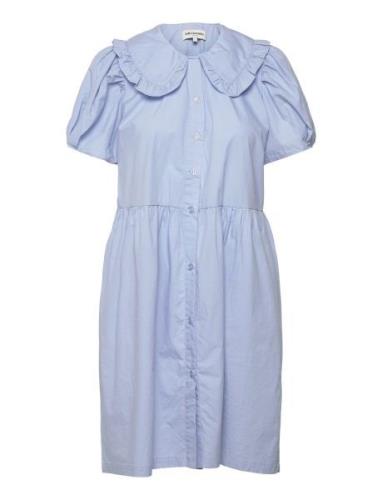 Henrikke Dress Kort Kjole Blue Lollys Laundry