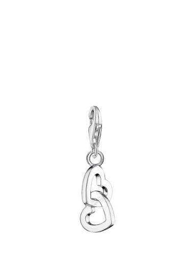 Charm Pendant "Hearts" Halskæde Hængesmykke Silver Thomas Sabo