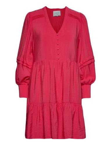 Rozalia Dress Kort Kjole Pink Dante6