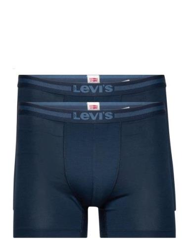 Levis Men Tencel Boxer Brief 2P Boxershorts Blue Levi´s