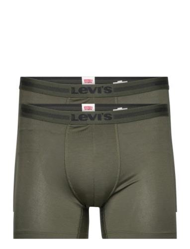 Levis Men Tencel Boxer Brief 2P Boxershorts Green Levi´s