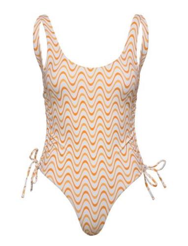 Endrop Swimsuit Aop 5782 Badedragt Badetøj Multi/patterned Envii