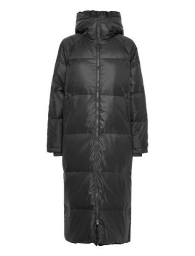 Dinamw Luna Long Down Jacket Foret Jakke Black My Essential Wardrobe