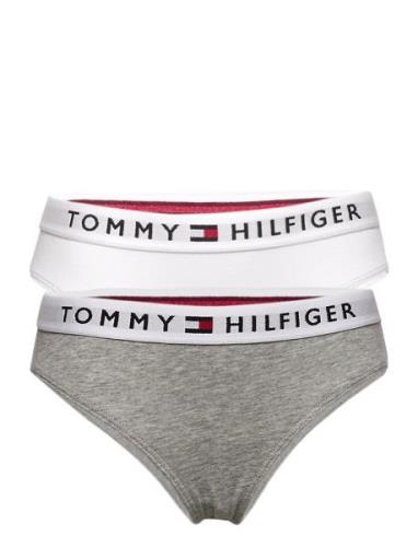2P Bikini Night & Underwear Underwear Panties Grey Tommy Hilfiger