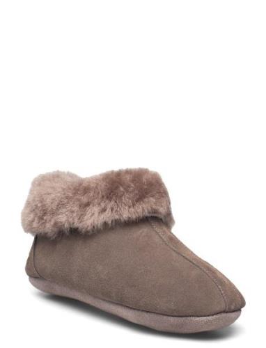 Axelda Lugano, 122122-N.pink/N.pink, 36 Slippers Hjemmesko Brown Axeld...