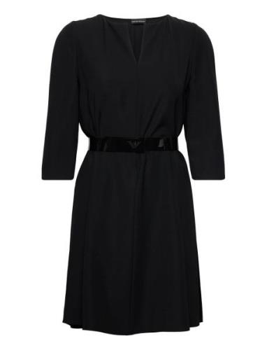 Dress Kort Kjole Black Emporio Armani