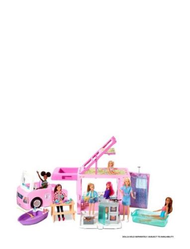 Dreamhouse Adventures 3-In-1 Dreamcamper Vehicle And Accessories Toys ...