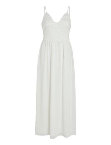 Vipreya Singlet Ankle Dress/Br/Dc Maxikjole Festkjole White Vila