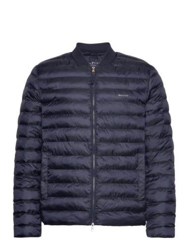 Light Padded Bomber Jacket Foret Jakke Navy GANT