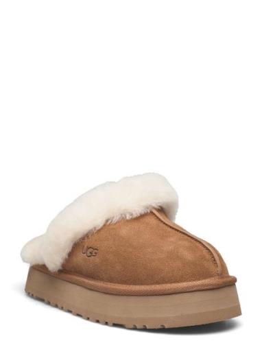 W Disquette Slippers Hjemmesko Brown UGG