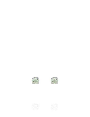 Mini Stud Earringsrhodium Accessories Jewellery Earrings Studs Green C...