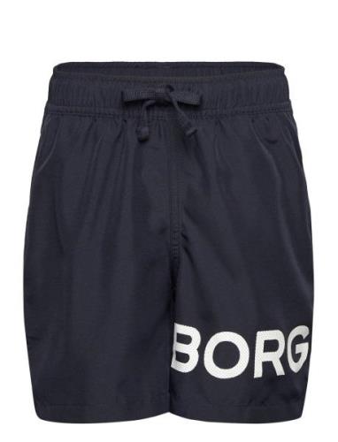 Borg Swim Shorts Badeshorts Navy Björn Borg