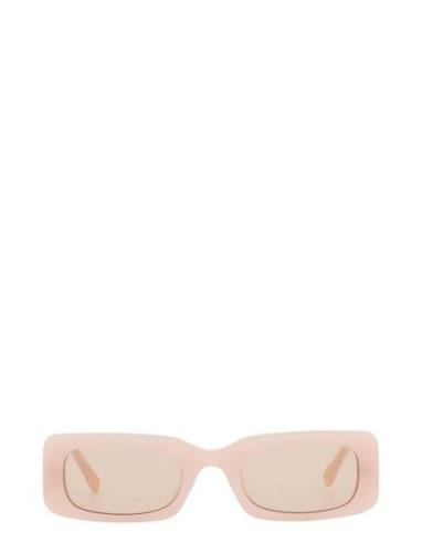 Sunset Cinnamon Firkantede Solbriller Pink Corlin Eyewear