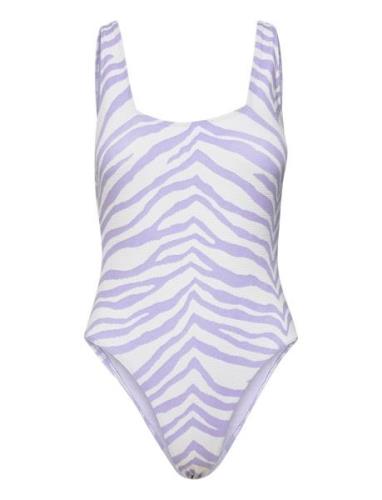 Zecora Ella Swimsuit Badedragt Badetøj Blue Becksöndergaard