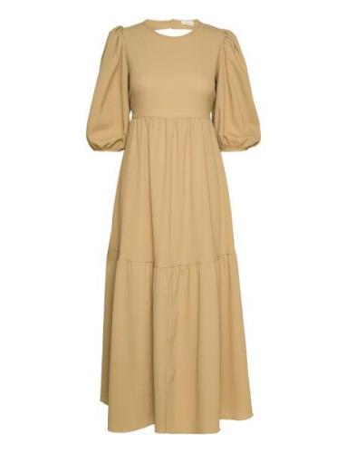 Carrie Dress Maxikjole Festkjole Beige Notes Du Nord