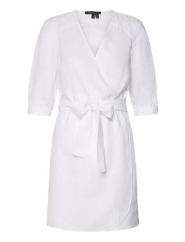 Dress Kort Kjole White Armani Exchange