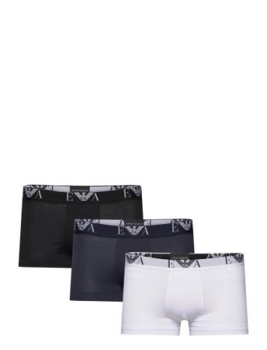 Men's Knit 3Pack Trunk Boxershorts Multi/patterned Emporio Armani