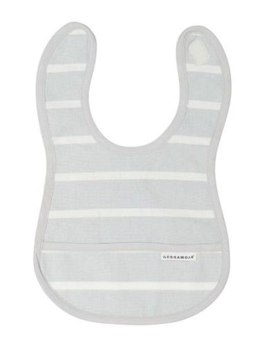 Bib White Leo Baby & Maternity Care & Hygiene Dry Bibs Grey Geggamoja