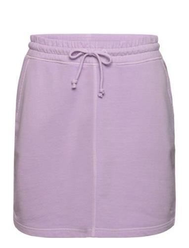 Sunfaded Skirt Kort Nederdel Purple GANT