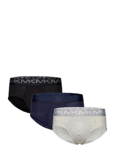 Sf Basic Lrb 3 Pack Underbukser Y-front Briefs Navy Michael Kors