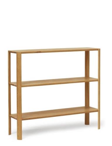 Leaf Reol 1X3 Home Furniture Shelves Brown Form & Refine