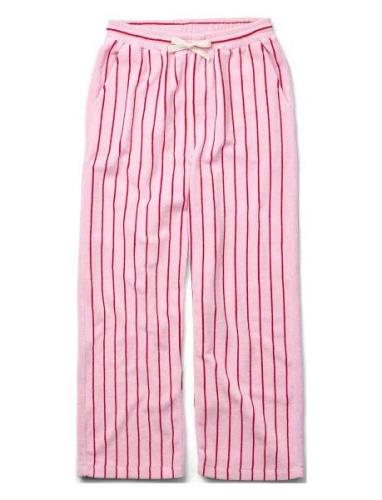 Naram Knitted Pants Pyjamas Nattøj Pink Bongusta