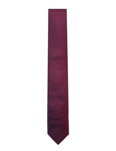 Tie Cm 6 Slips Burgundy HUGO