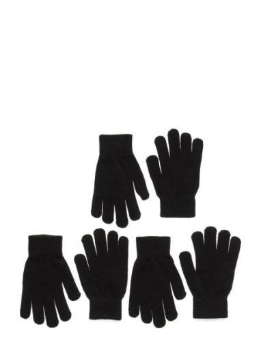 Nknmagic Gloves 3P Noos Accessories Gloves & Mittens Mittens Black Nam...