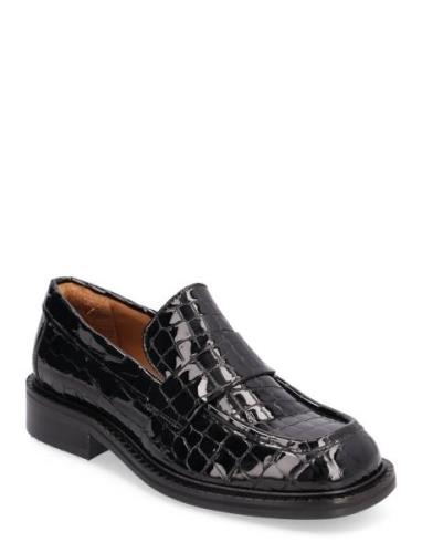 Shoes Loafers Flade Sko Black Billi Bi