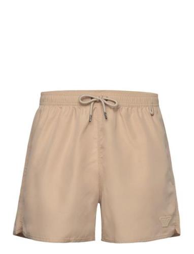 Boxer Badeshorts Beige Emporio Armani