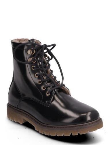 Bisgaard Maia Lamb Boots Støvler Black Bisgaard