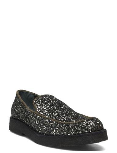 Loafer - Flat Loafers Flade Sko Silver ANGULUS